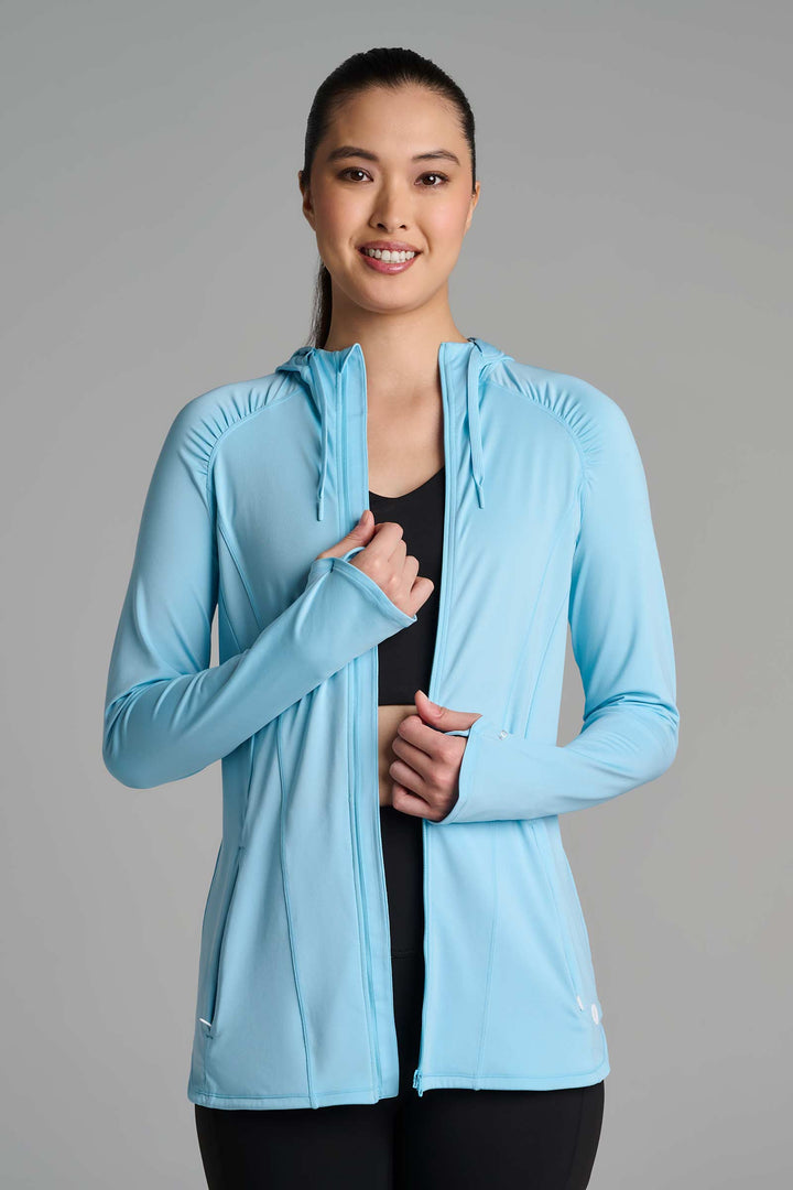 Women's Full-Zip Jacket | Arctic Blue