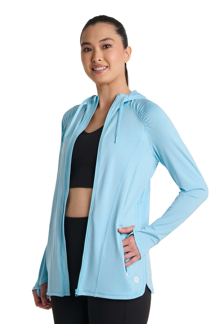 Women's Full-Zip Jacket | Arctic Blue