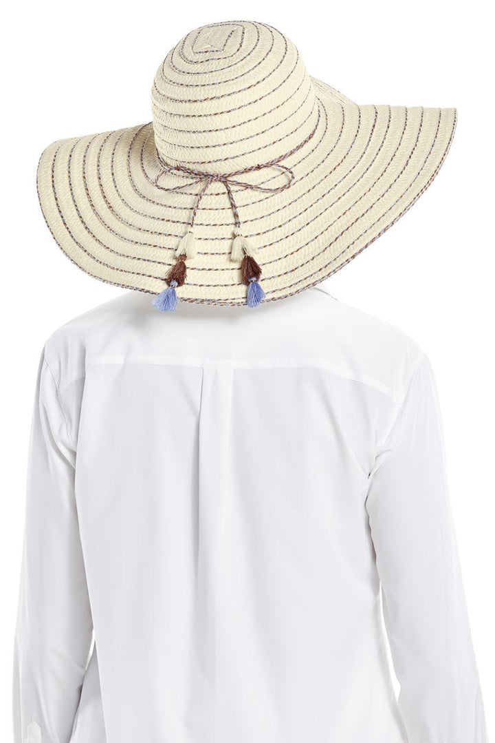 Women's Marlee Paper Stripe Hat UPF 50+ - Coolibar