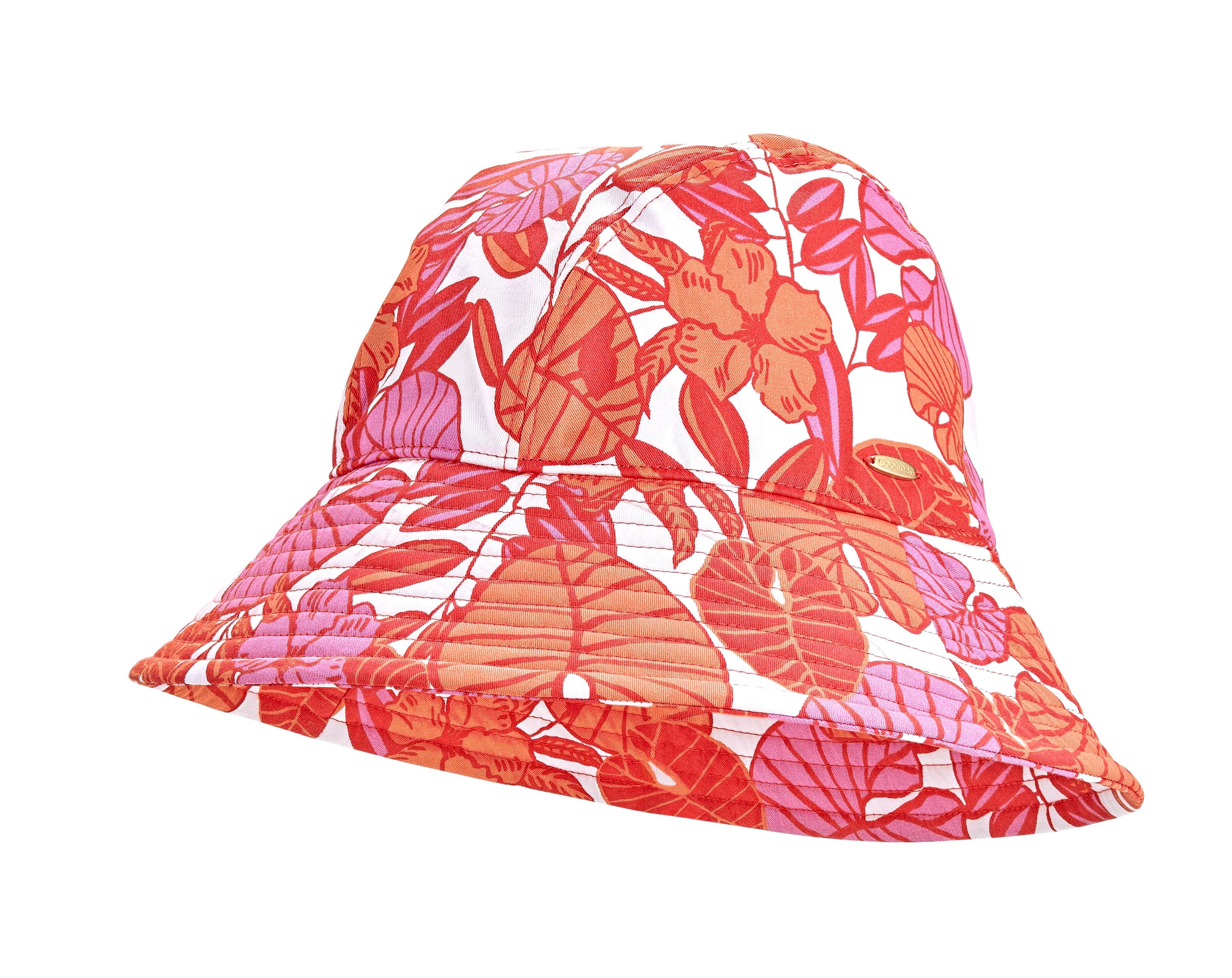 Coolibar UPF 50+ Women's Katia Cotton Bucket Hat - Sun Protective