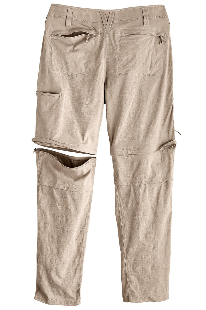 Coolibar Men's Miller Convertible Pants UPF 50+, Obsidian / 40x30