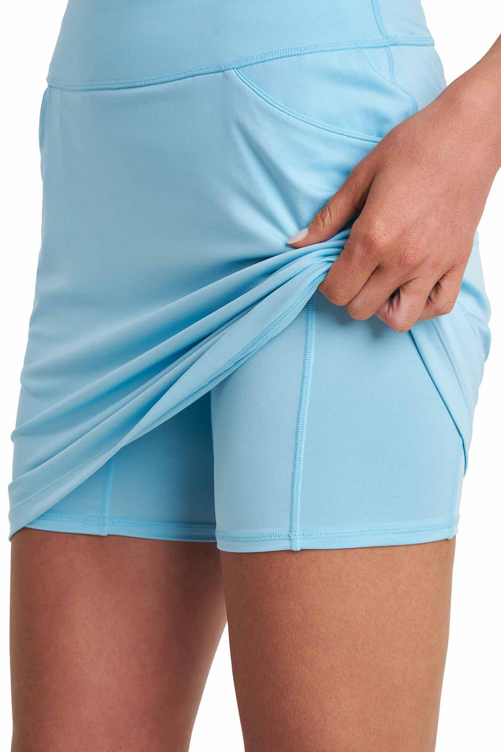 Performance Skort | Arctic Blue
