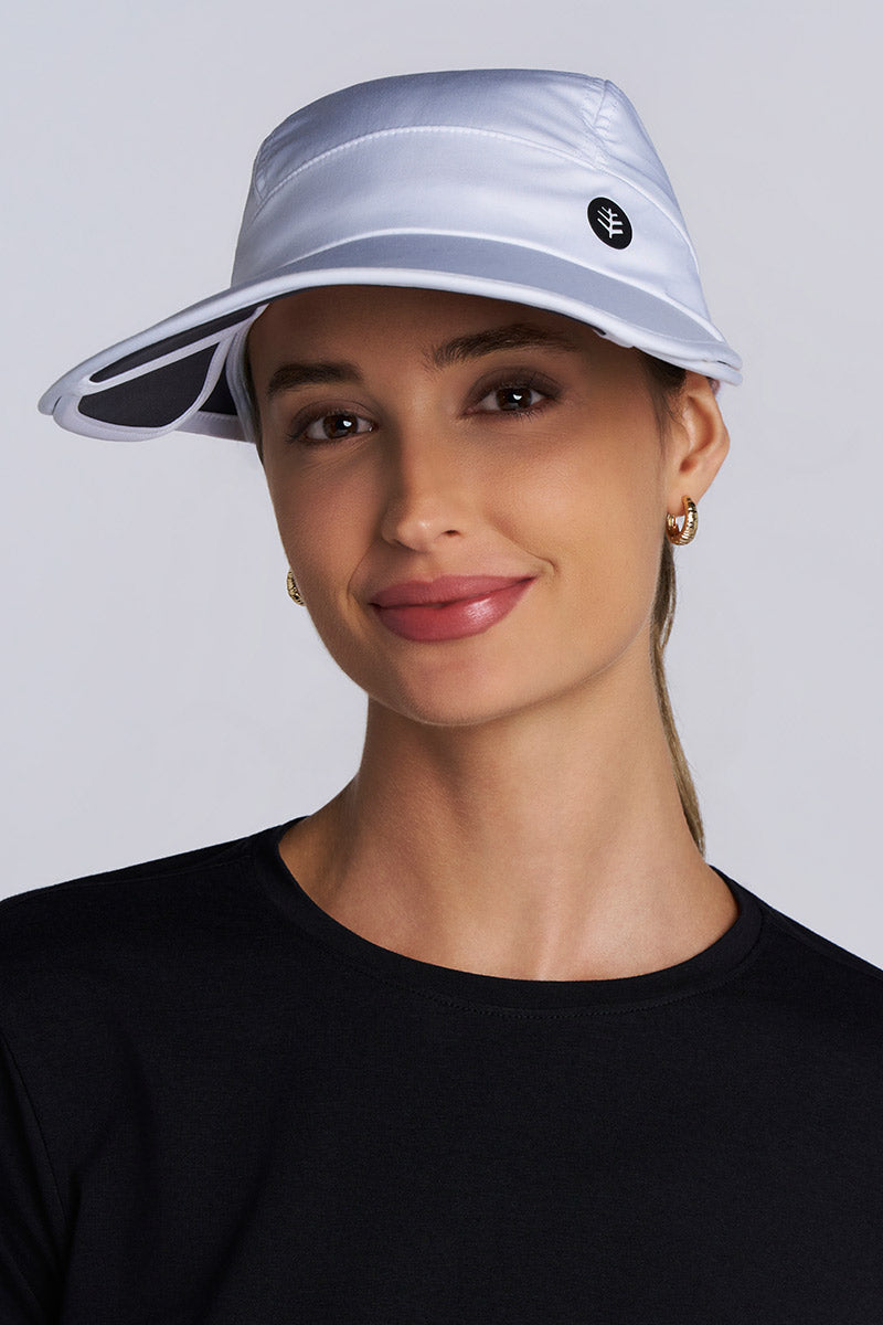 OFF WHITE カチューシャ Olivia Convertible Visor | White UPF 50+