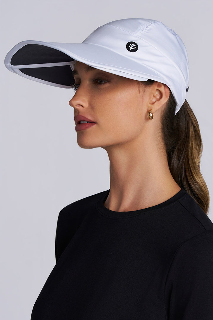 Olivia Convertible Visor | Black UPF 50+