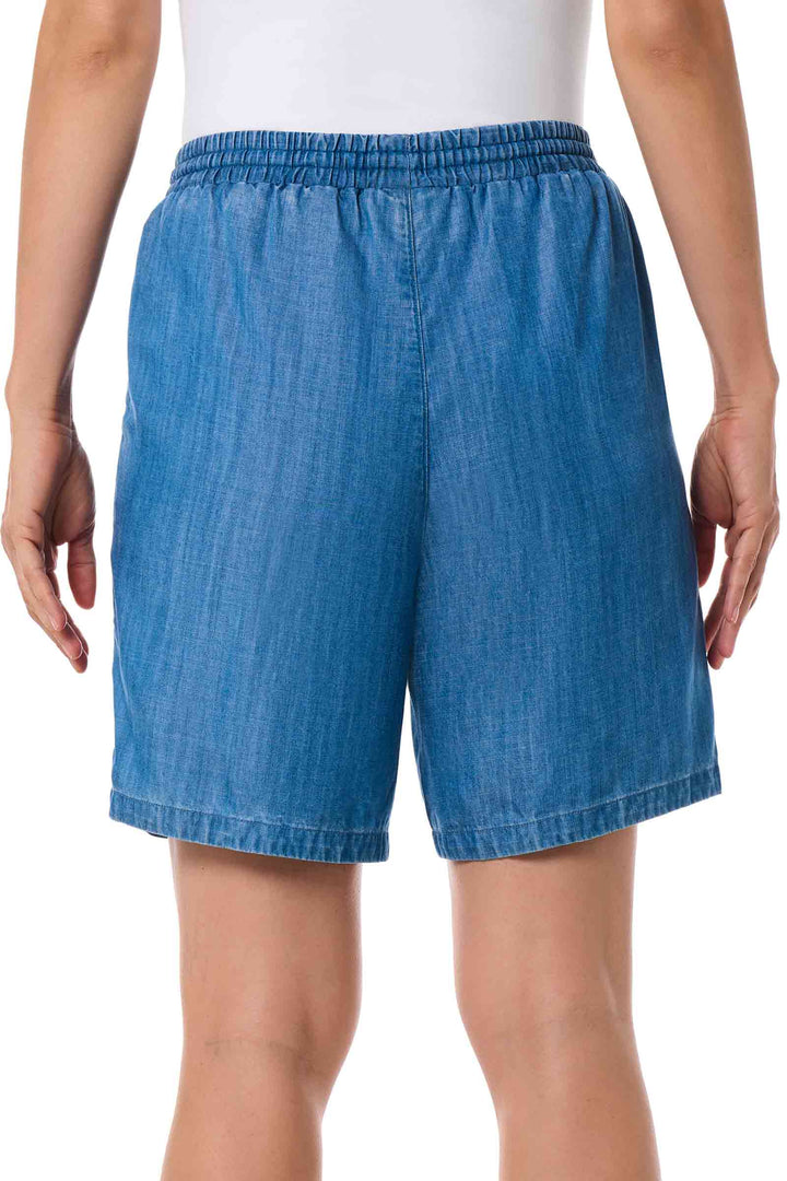 Chambray Shorts | Light Indigo Chambray