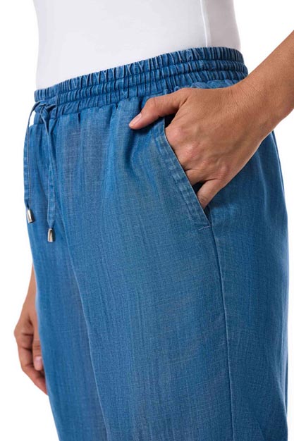 Chambray Shorts | Light Indigo Chambray