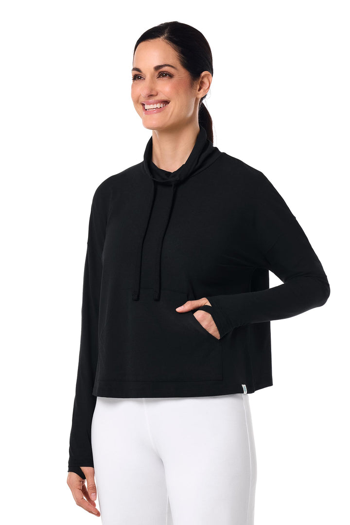 Women's Neck Pullover | Black