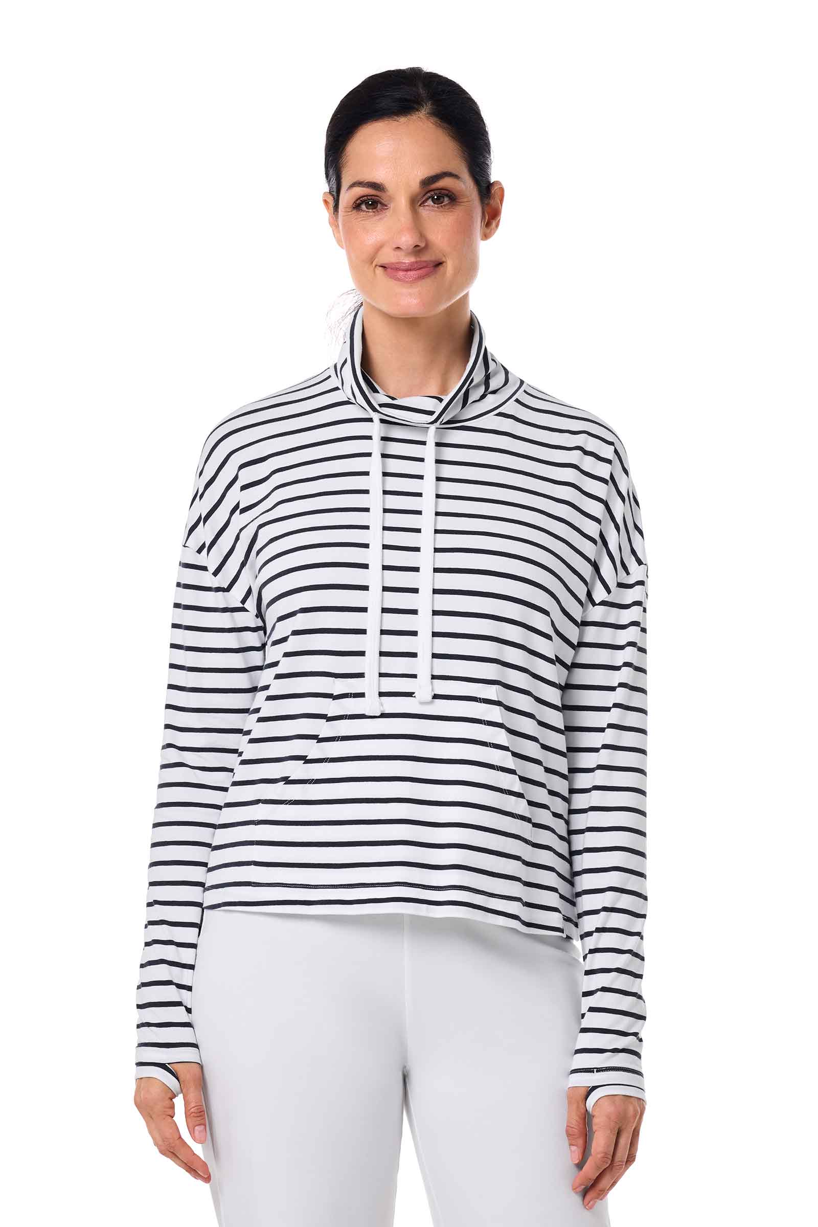 Color_White/Navy Stripe