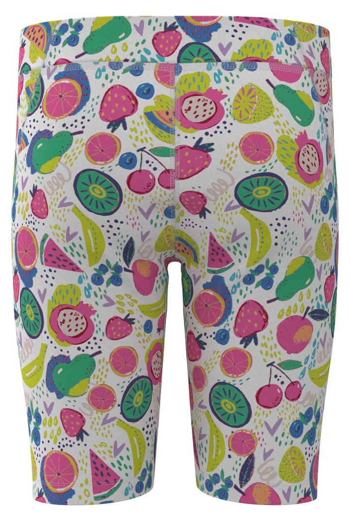 Kids' Swim Shorts | White Fruit Party