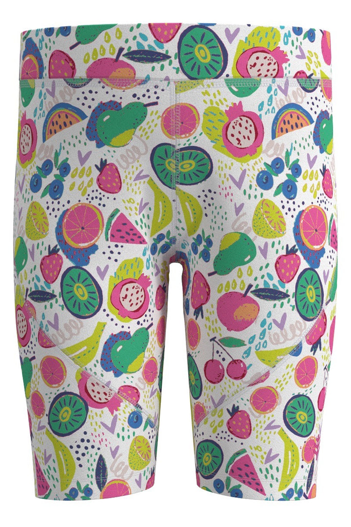 Kids' Swim Shorts | White Fruit Party