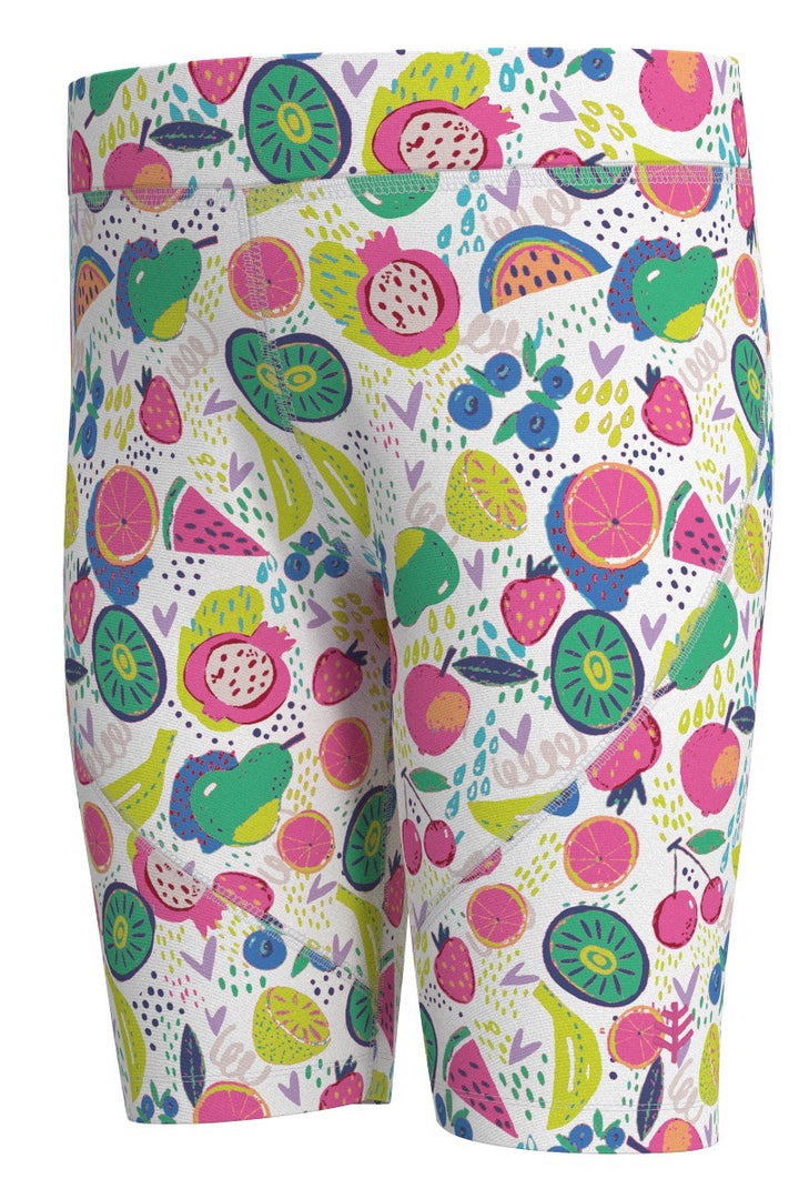 Kids' Swim Shorts | White Fruit Party