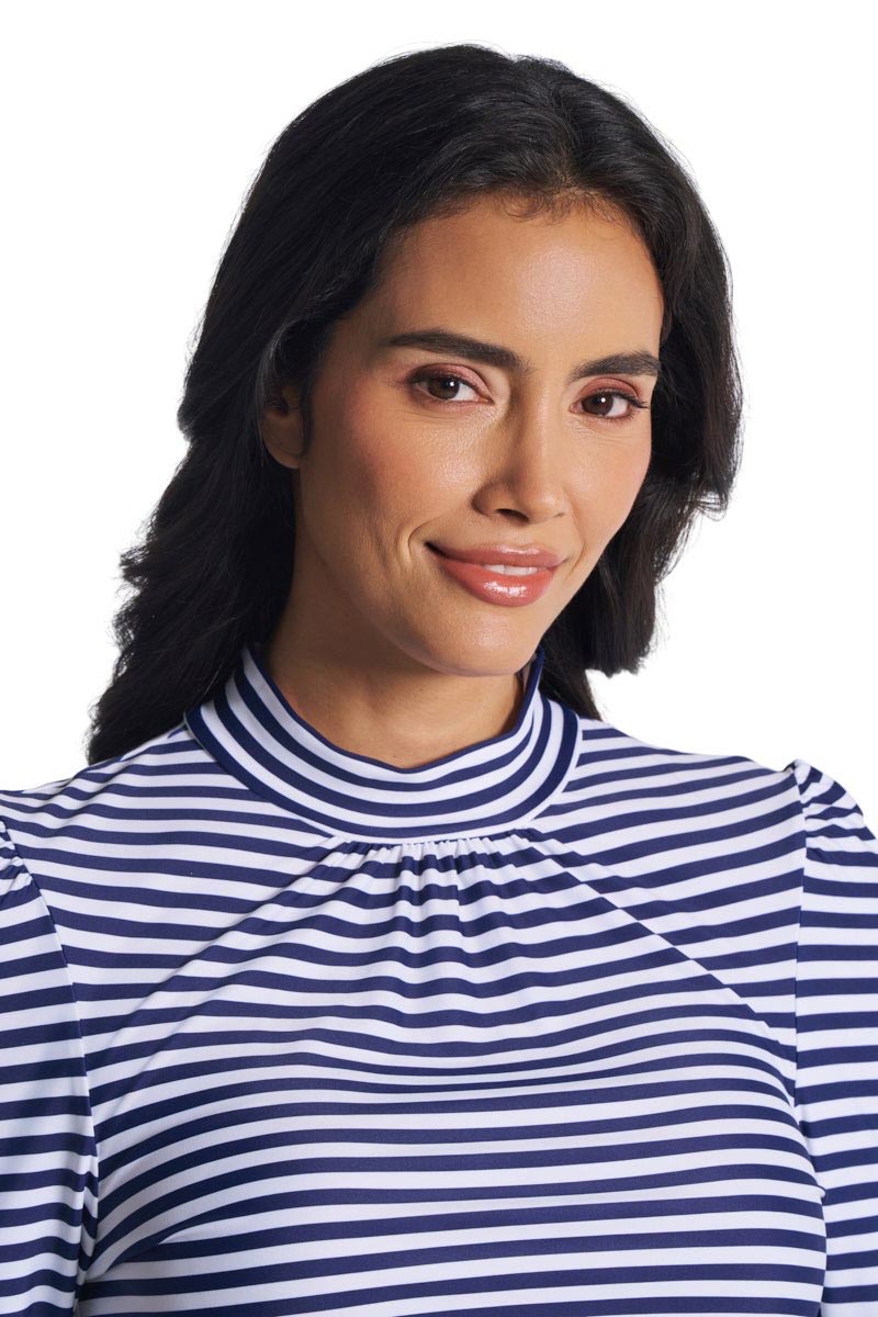 Color_White/Navy Stripe