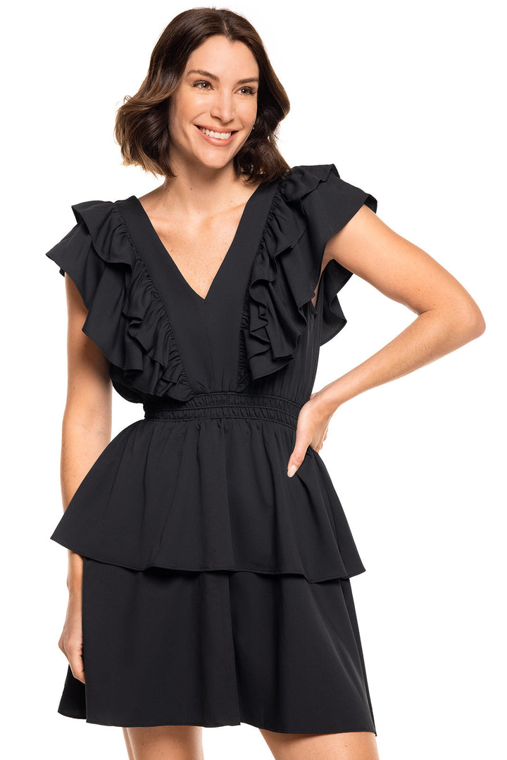 Women's South Cove V-Neck Ruffle Dress
