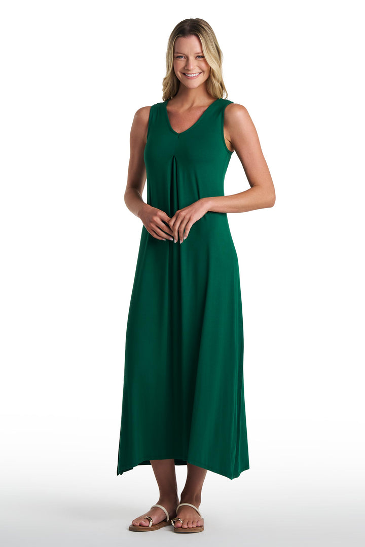 Sleeveless Maxi Dress | Eden Green