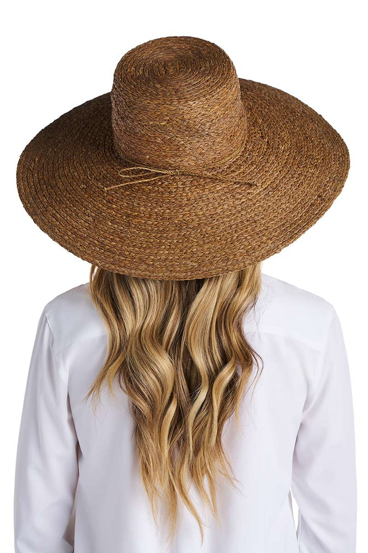 Women's Sun Hat in Raffia Palm | Brown