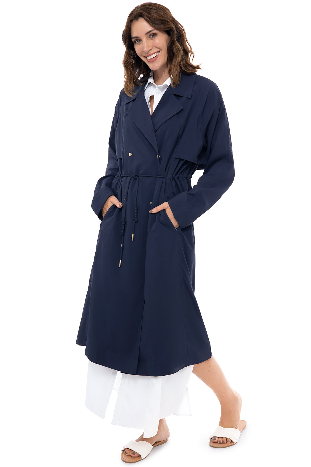 Women's Miami Sun Jacket | Navy UPF 50+