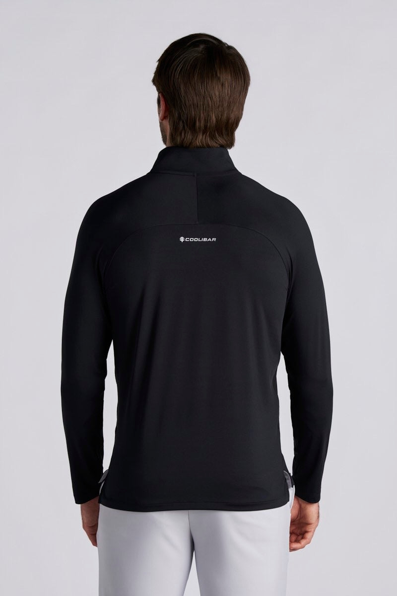 Men's Fairway Golf Pullover | Navy UPF 50+