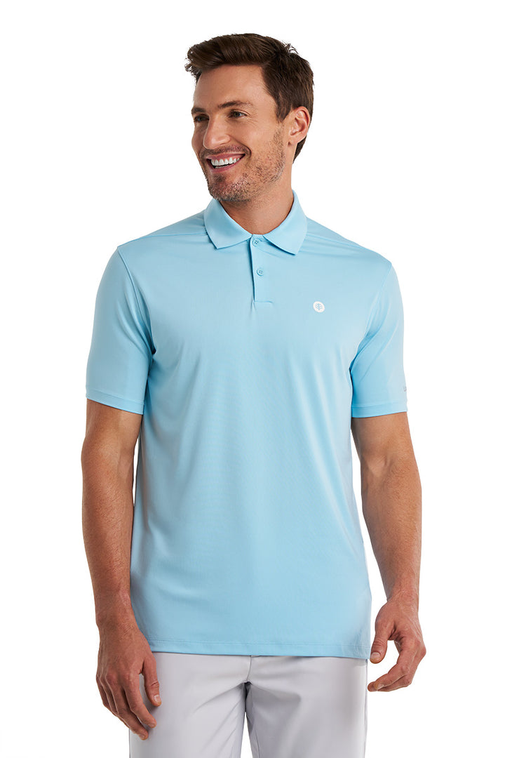 Men's Short Sleeve Polo | Arctic Blue