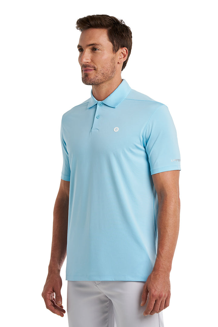 Men's Short Sleeve Polo | Arctic Blue