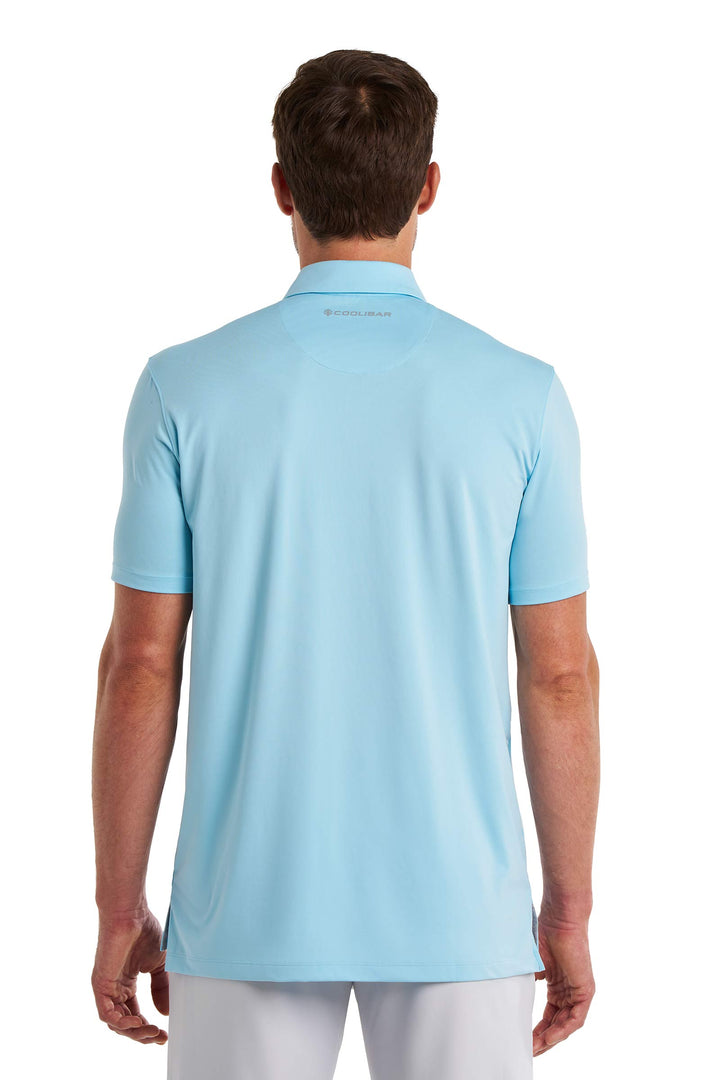 Men's Short Sleeve Polo | Arctic Blue