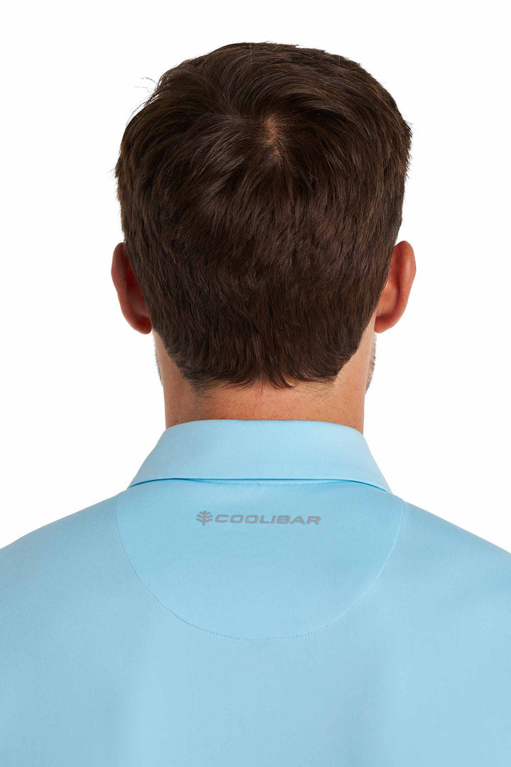 Men's Short Sleeve Polo | Arctic Blue