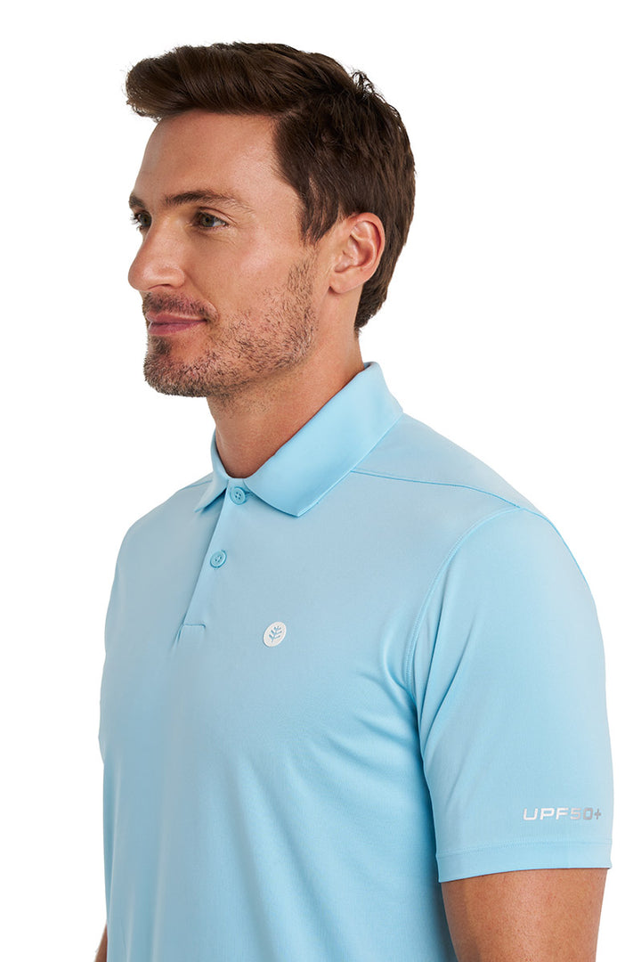 Men's Short Sleeve Polo | Arctic Blue