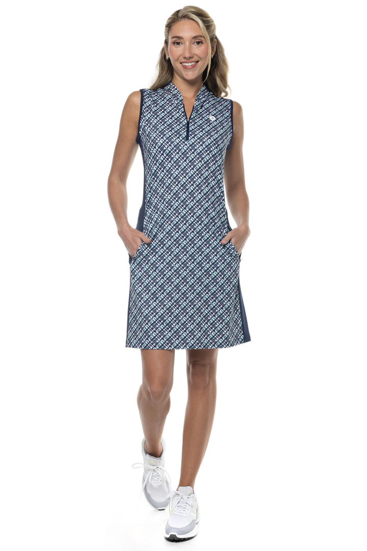 Women's Backspin Golf Sleeveless Dress UPF 50+