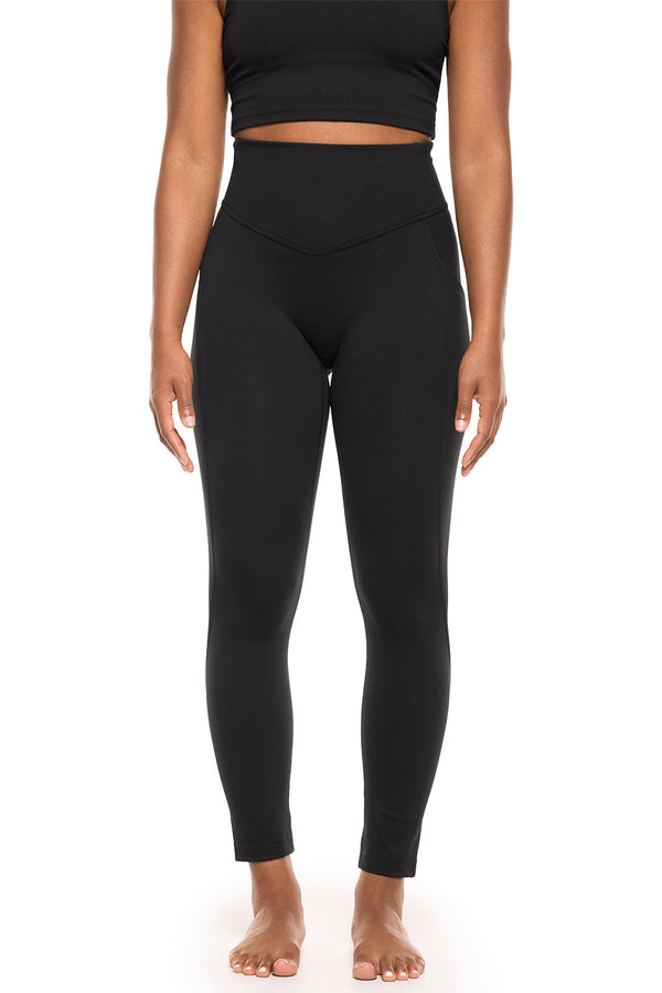 Women's Ananda Yoga Legging | Black