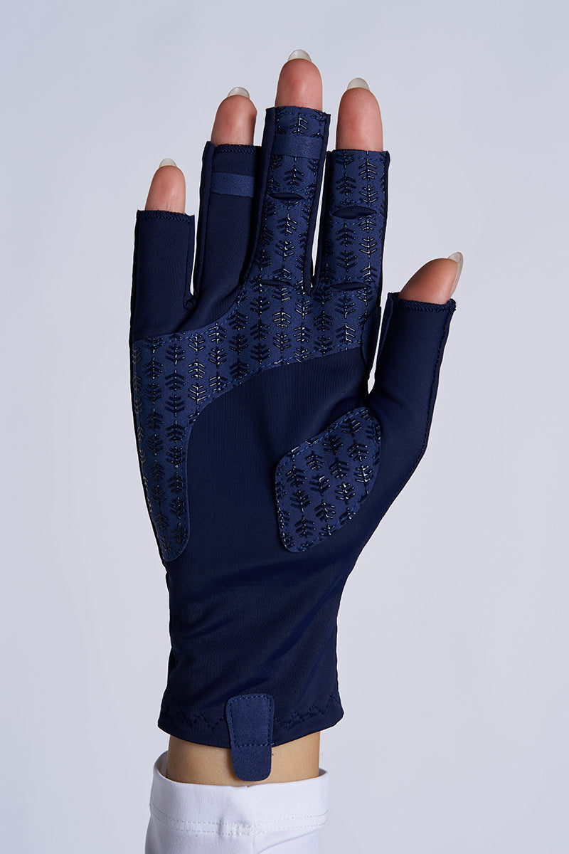 小物 N.HOOLYWOOD Fingerless Glove Navy N.HOOLYWOOD - FINGERLESS GLOVES （NAVY）｜フィンガーレスグローブ