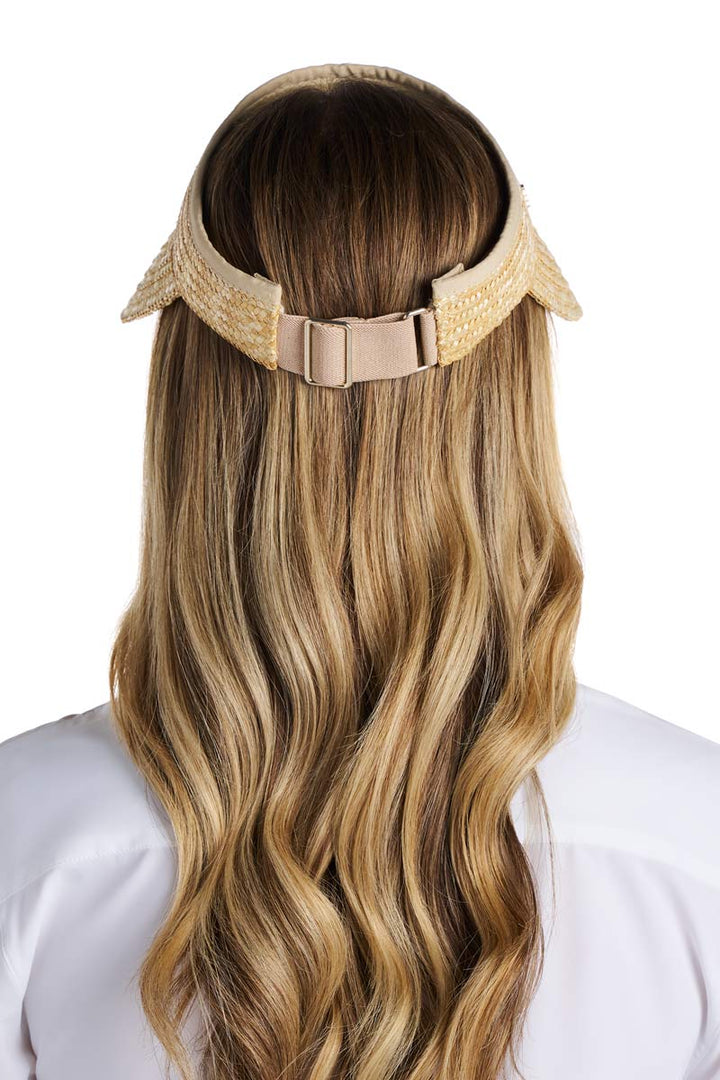 Women's Wheat Straw Visor | Natural