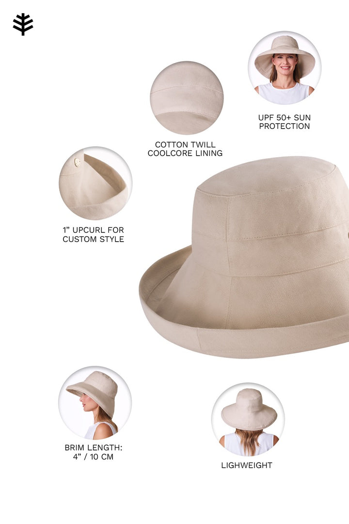 Women's Kettle Brim Hat | Tan