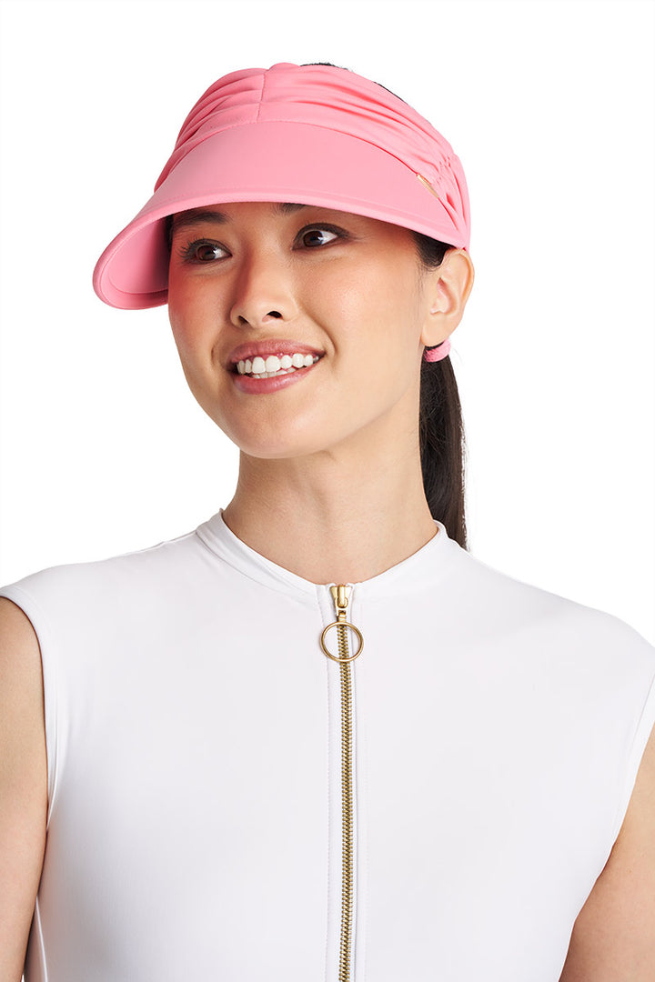 Women's Swim Visor | Flamingo Pink