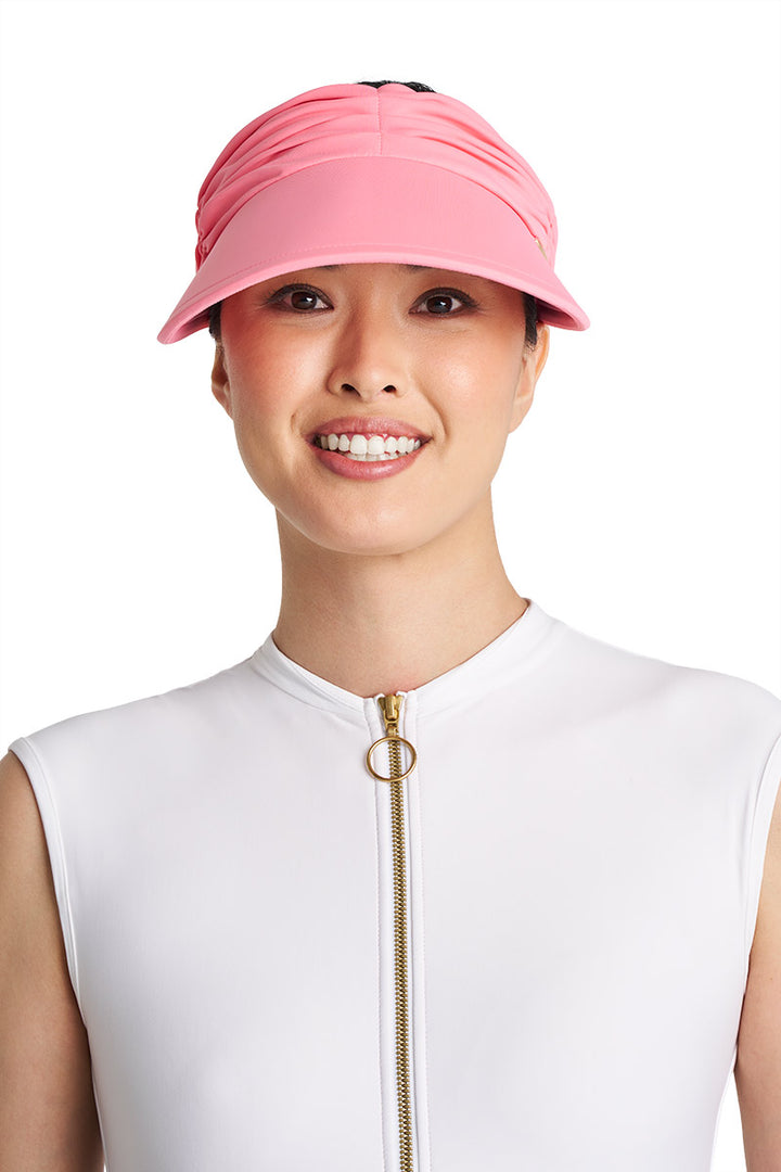 Women's Swim Visor | Flamingo Pink