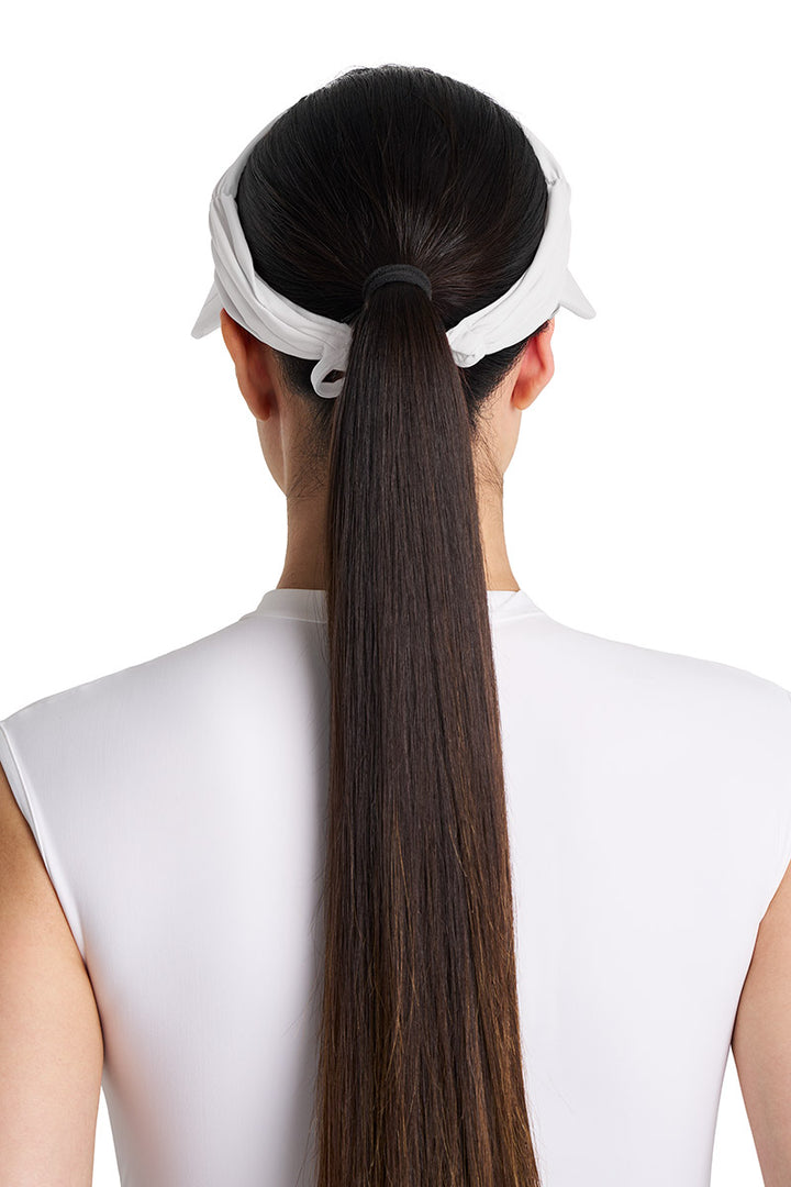 Women's Swim Visor | White
