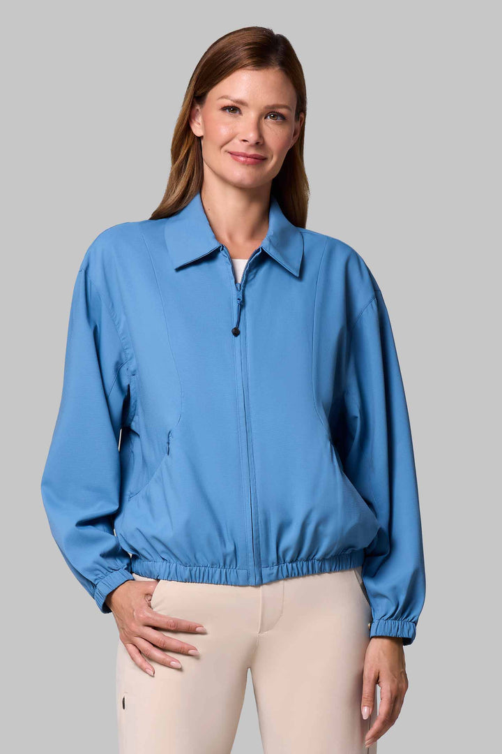 Women's Travel Jacket | Blue Dusk