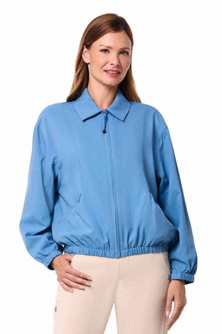 Women's Travel Jacket | Blue Dusk