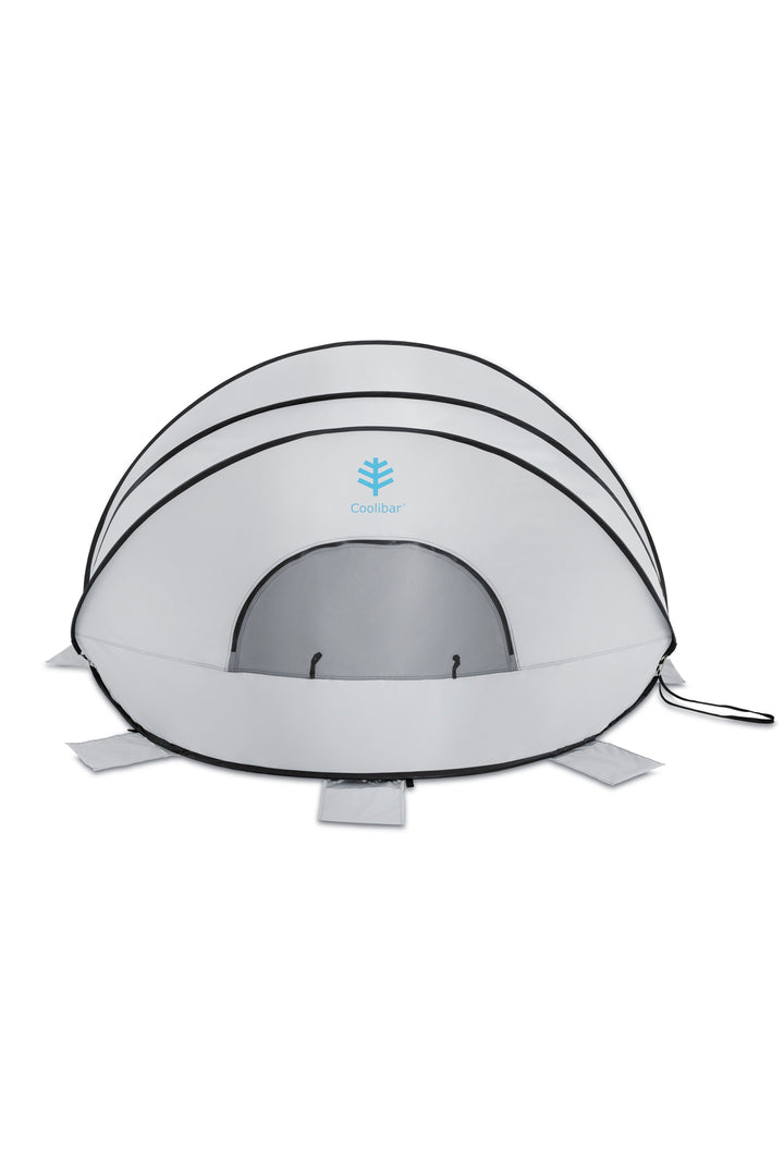 isiler pop up beach tent Soltent Instant Pop-Up Beach Tent | Silver | UPF 50+