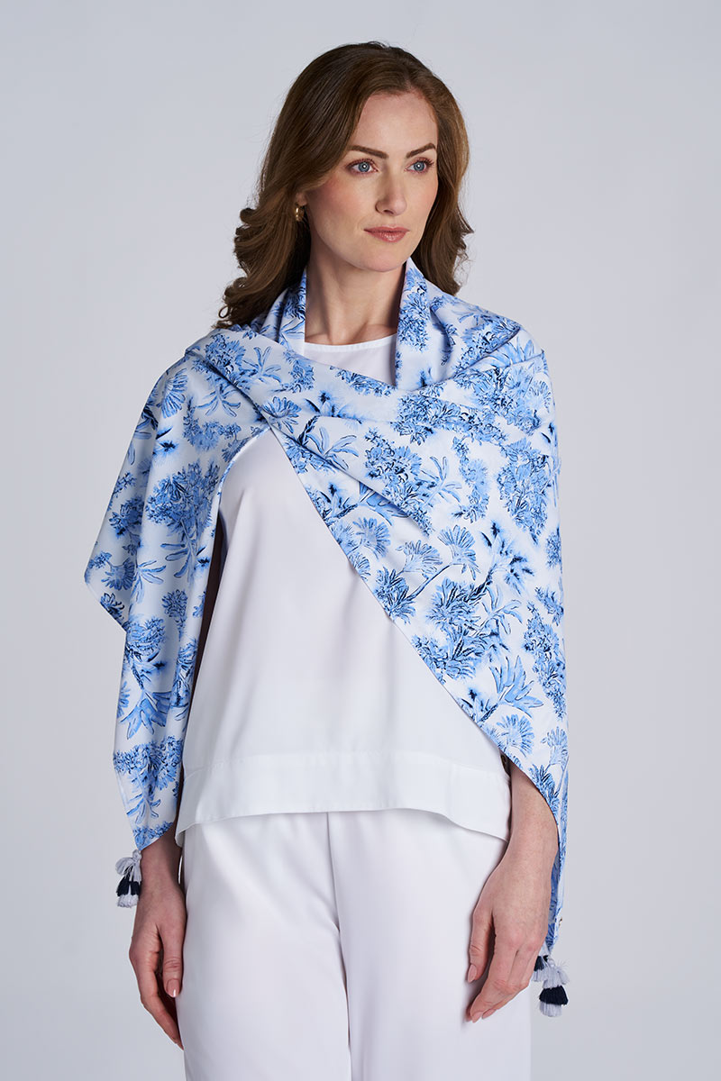Minneola Featherlight Scarf | Vanilla UPF 50+