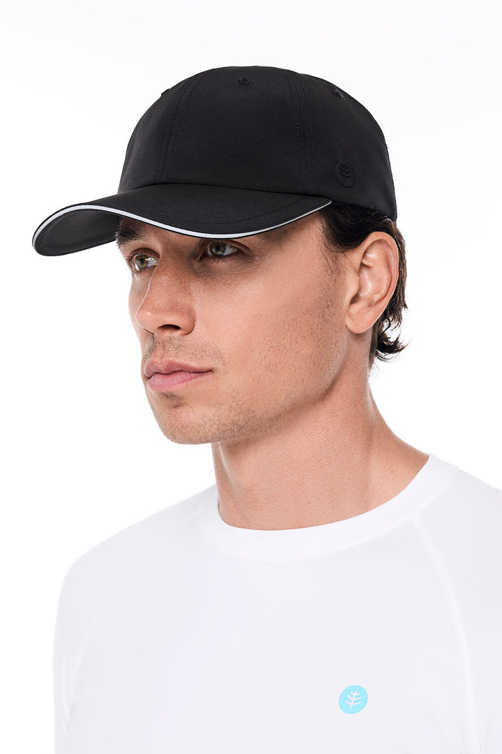 Moisture-Wicking Sports Cap | Black
