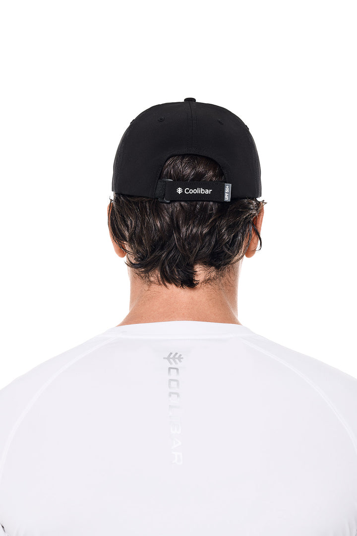 Moisture-Wicking Sports Cap | Black