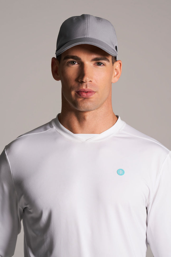 Moisture-Wicking Sports Cap | Steel Grey