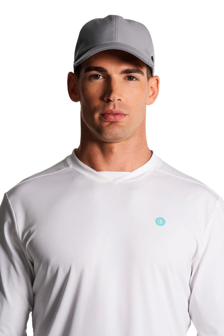 Moisture-Wicking Sports Cap | Steel Grey