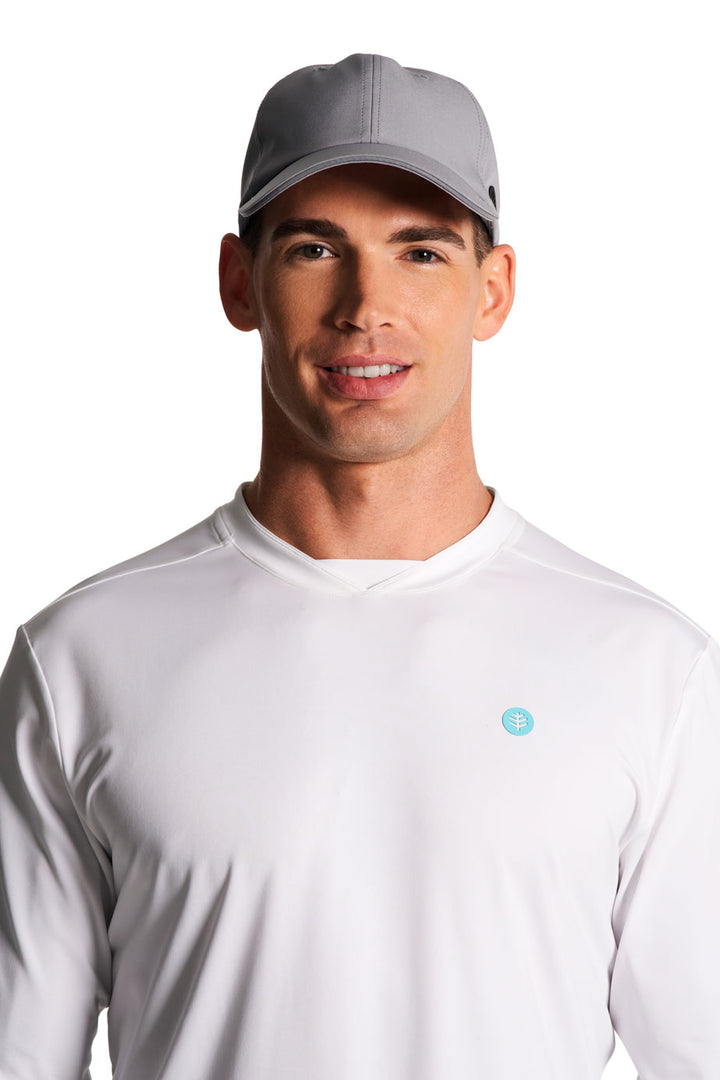 Moisture-Wicking Sports Cap | Steel Grey