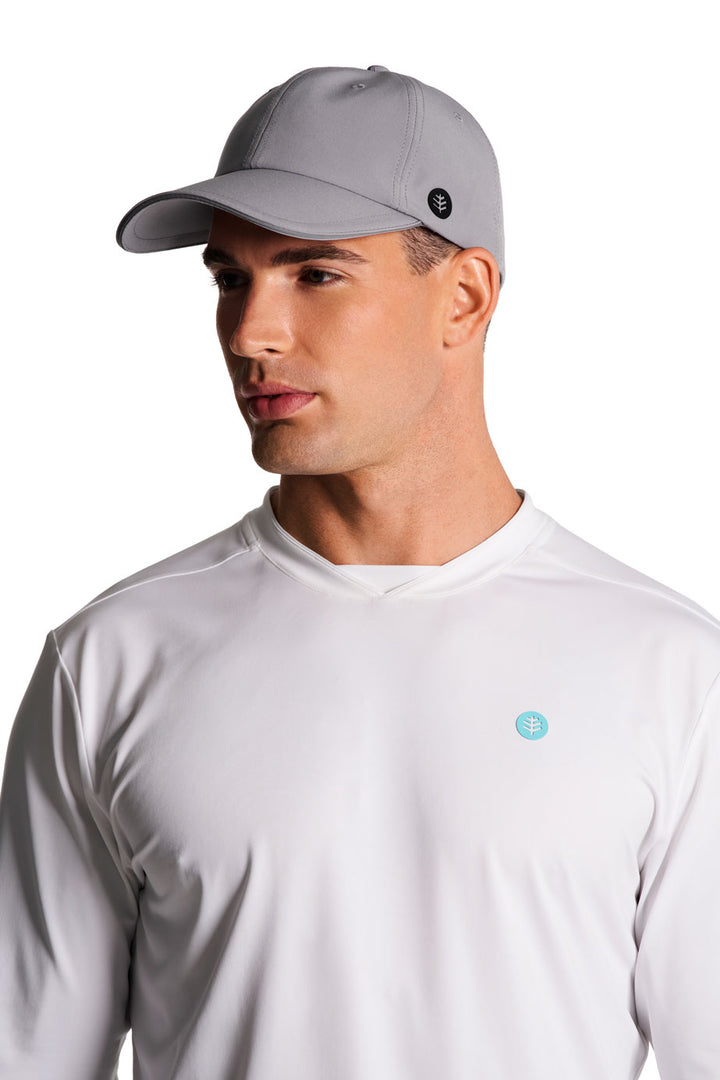Moisture-Wicking Sports Cap | Steel Grey