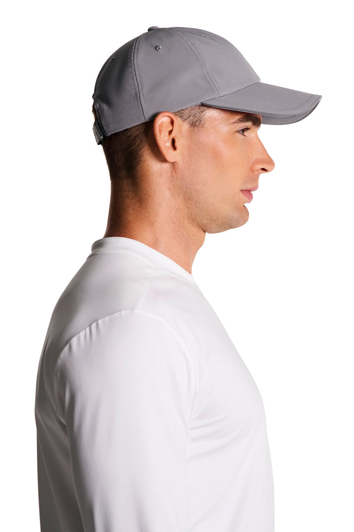 Moisture-Wicking Sports Cap | Steel Grey