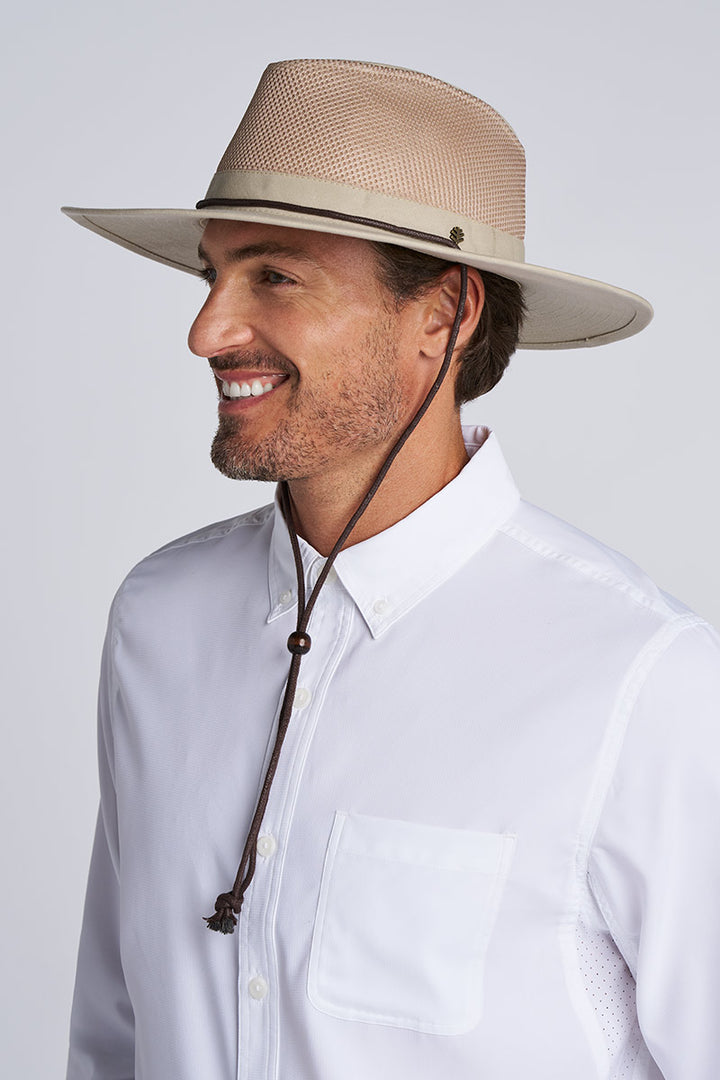 Men's Walkabout Vented Hat | Khaki UPF 50+