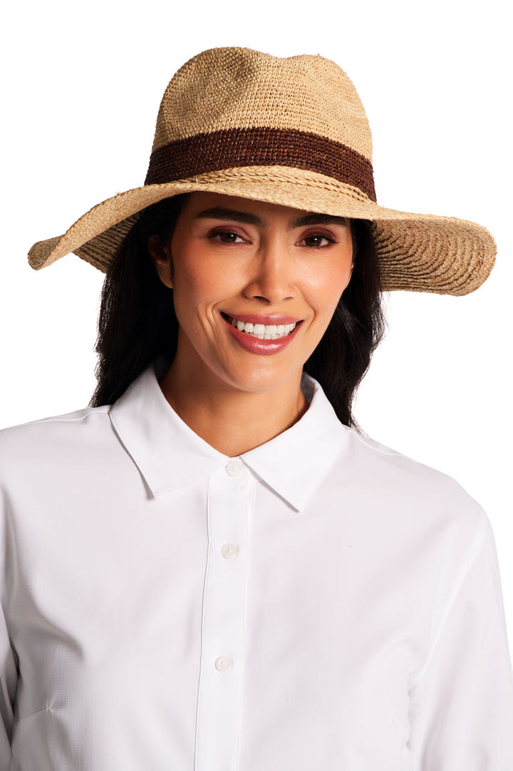 Women's Crochet Fedora | Natural