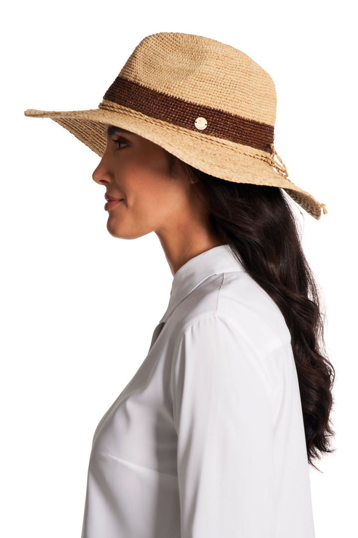 Women's Crochet Fedora | Natural