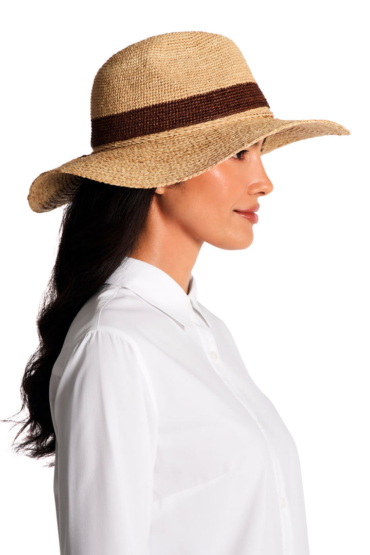 Women's Crochet Fedora | Natural