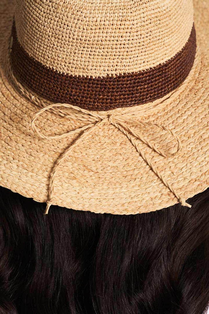 Women's Crochet Fedora | Natural